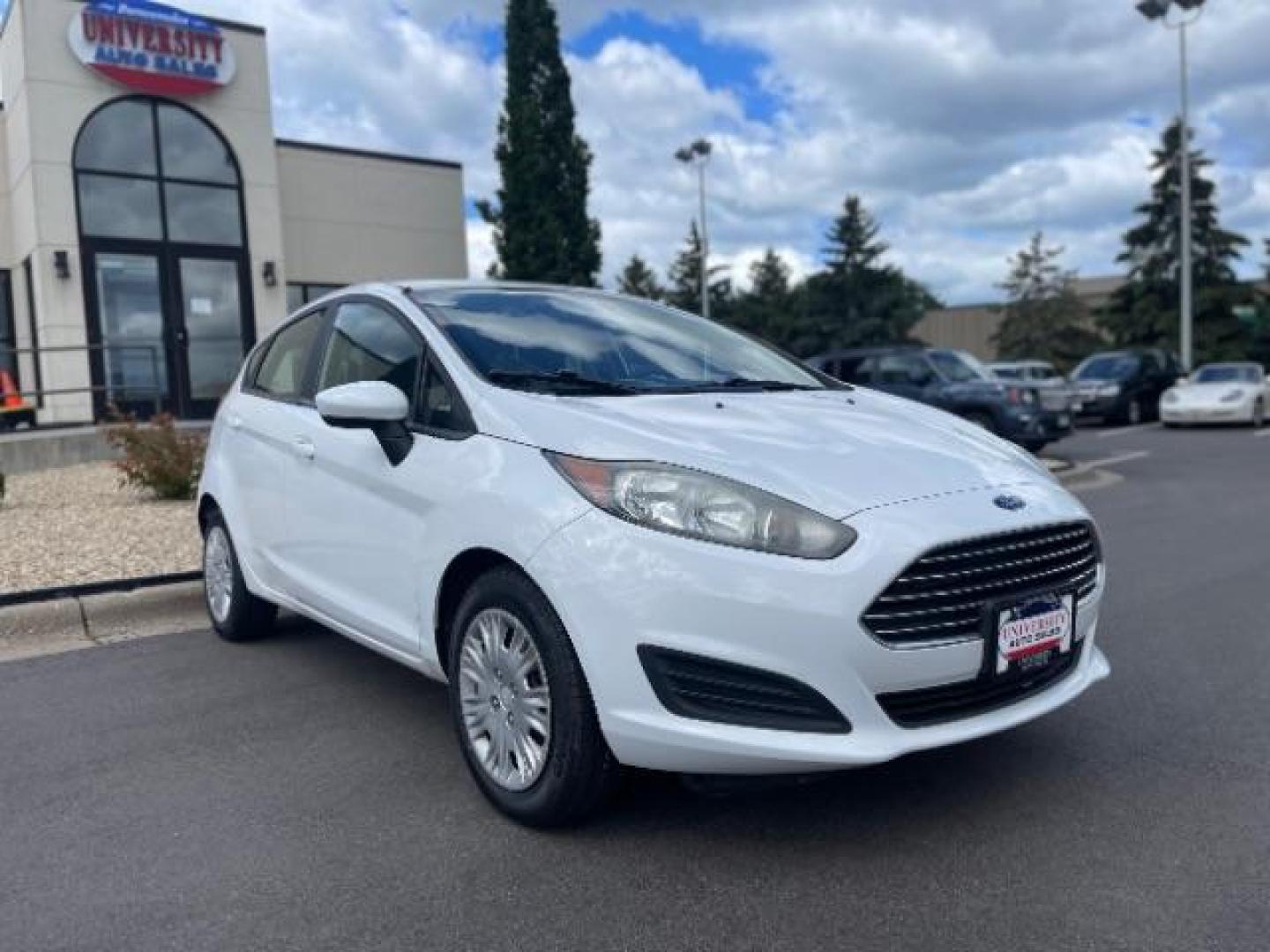 2016 Oxford White Ford Fiesta S Hatchback (3FADP4TJ5GM) with an 1.6L L4 DOHC 16V engine, located at 3301 W Hwy 13, Burnsville, MN, 55337, (952) 460-3200, 44.775333, -93.320808 - Photo#0