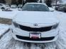 2017 Snow White Pearl Kia Optima LX (5XXGT4L3XHG) with an 2.4L L4 DOHC 16V engine, 6-Speed Automatic transmission, located at 616 E. 78th St, Richfield, MN, 55423, (612) 866-0331, 44.862831, -93.267143 - Photo #1