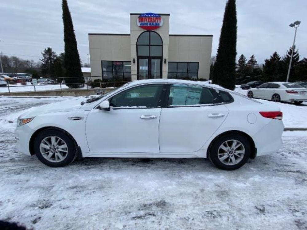 2017 Snow White Pearl Kia Optima LX (5XXGT4L3XHG) with an 2.4L L4 DOHC 16V engine, 6-Speed Automatic transmission, located at 616 E. 78th St, Richfield, MN, 55423, (612) 866-0331, 44.862831, -93.267143 - Photo #3