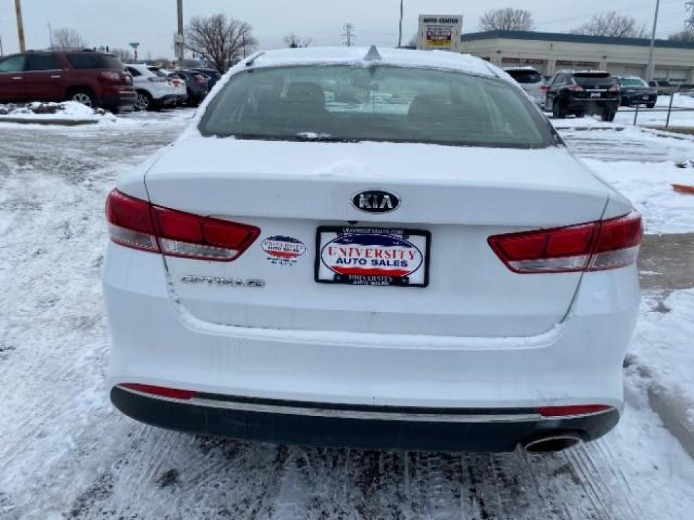2017 Snow White Pearl Kia Optima LX (5XXGT4L3XHG) with an 2.4L L4 DOHC 16V engine, 6-Speed Automatic transmission, located at 616 E. 78th St, Richfield, MN, 55423, (612) 866-0331, 44.862831, -93.267143 - Photo #5