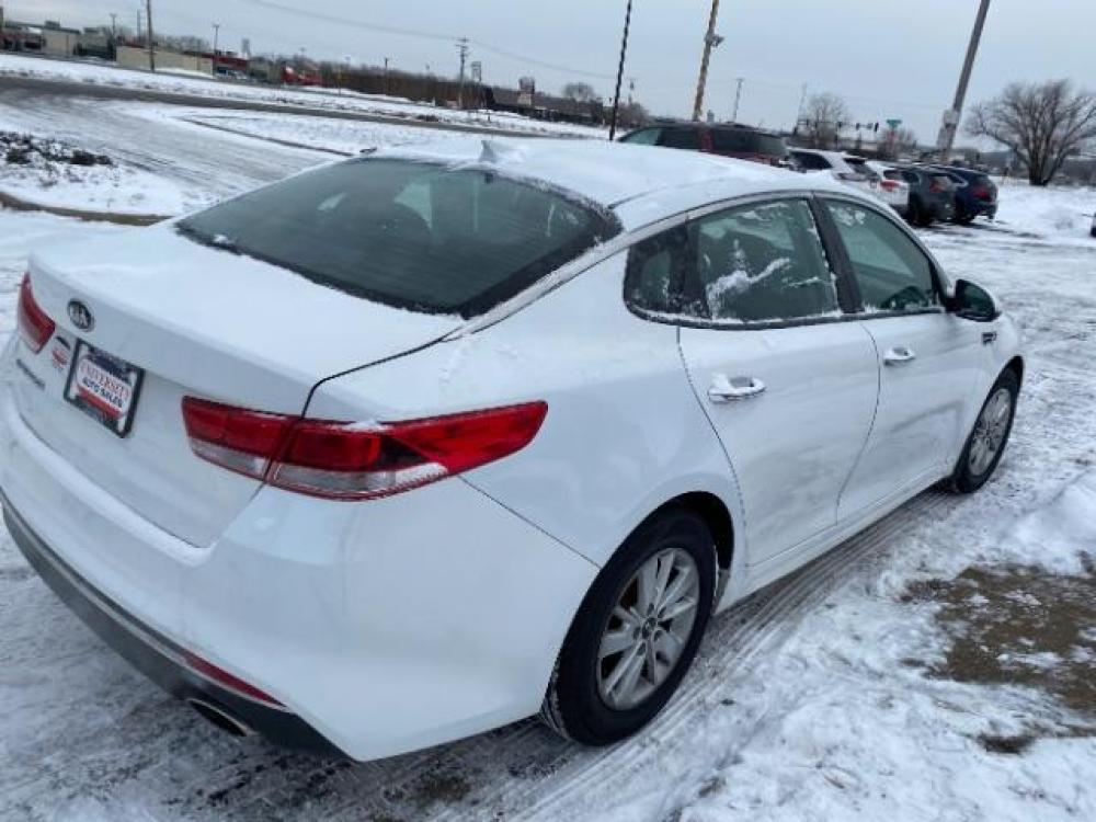2017 Snow White Pearl Kia Optima LX (5XXGT4L3XHG) with an 2.4L L4 DOHC 16V engine, 6-Speed Automatic transmission, located at 616 E. 78th St, Richfield, MN, 55423, (612) 866-0331, 44.862831, -93.267143 - Photo #6