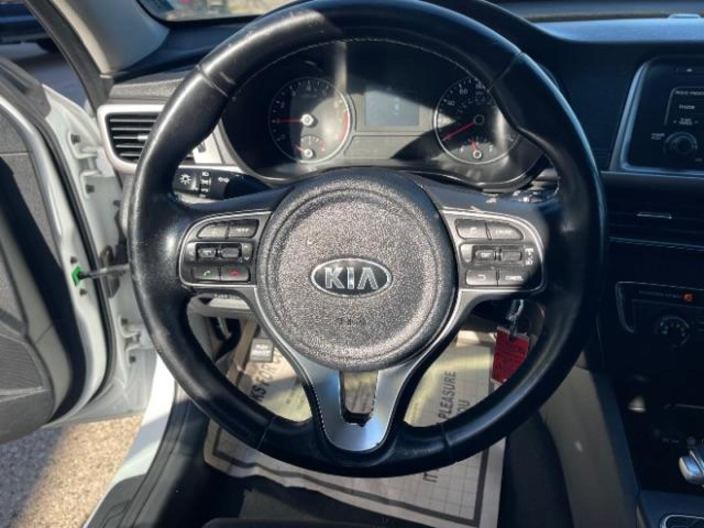 2017 Snow White Pearl Kia Optima LX (5XXGT4L3XHG) with an 2.4L L4 DOHC 16V engine, 6-Speed Automatic transmission, located at 745 S Robert St, St. Paul, MN, 55107, (651) 222-2991, 44.923389, -93.081215 - Photo#13