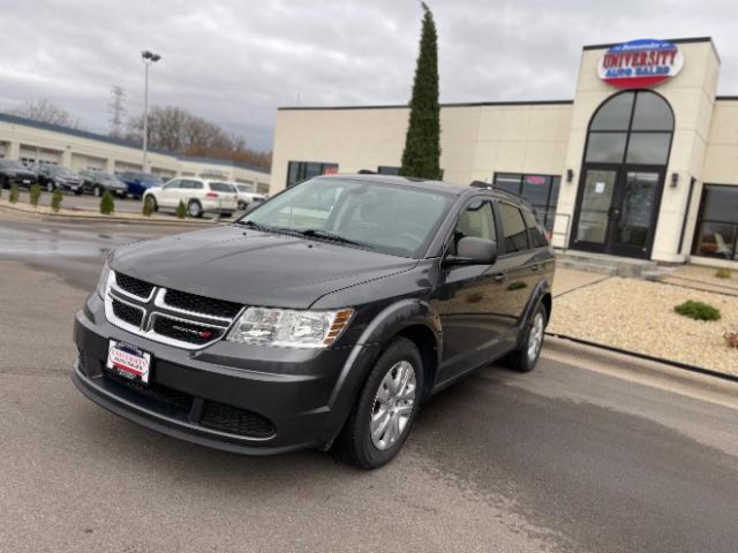 2019 GRAY Dodge Journey SE Value Package (3C4PDCAB1KT) with an 2.4L L4 DOHC 16V engine, 6-Speed Automatic transmission, located at 745 S Robert St, St. Paul, MN, 55107, (651) 222-2991, 44.923389, -93.081215 - Photo#2