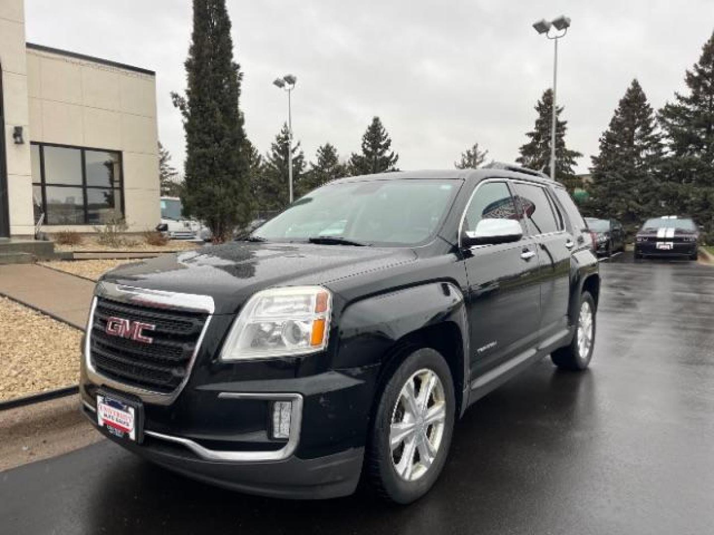 2016 Onyx Black /Jet Black, premium cloth GMC Terrain SLE2 AWD (2GKFLTEK4G6) with an 2.4L L4 DOHC 16V engine, 6-Speed Automatic transmission, located at 3301 W Hwy 13, Burnsville, MN, 55337, (952) 460-3200, 44.775333, -93.320808 - Photo#1