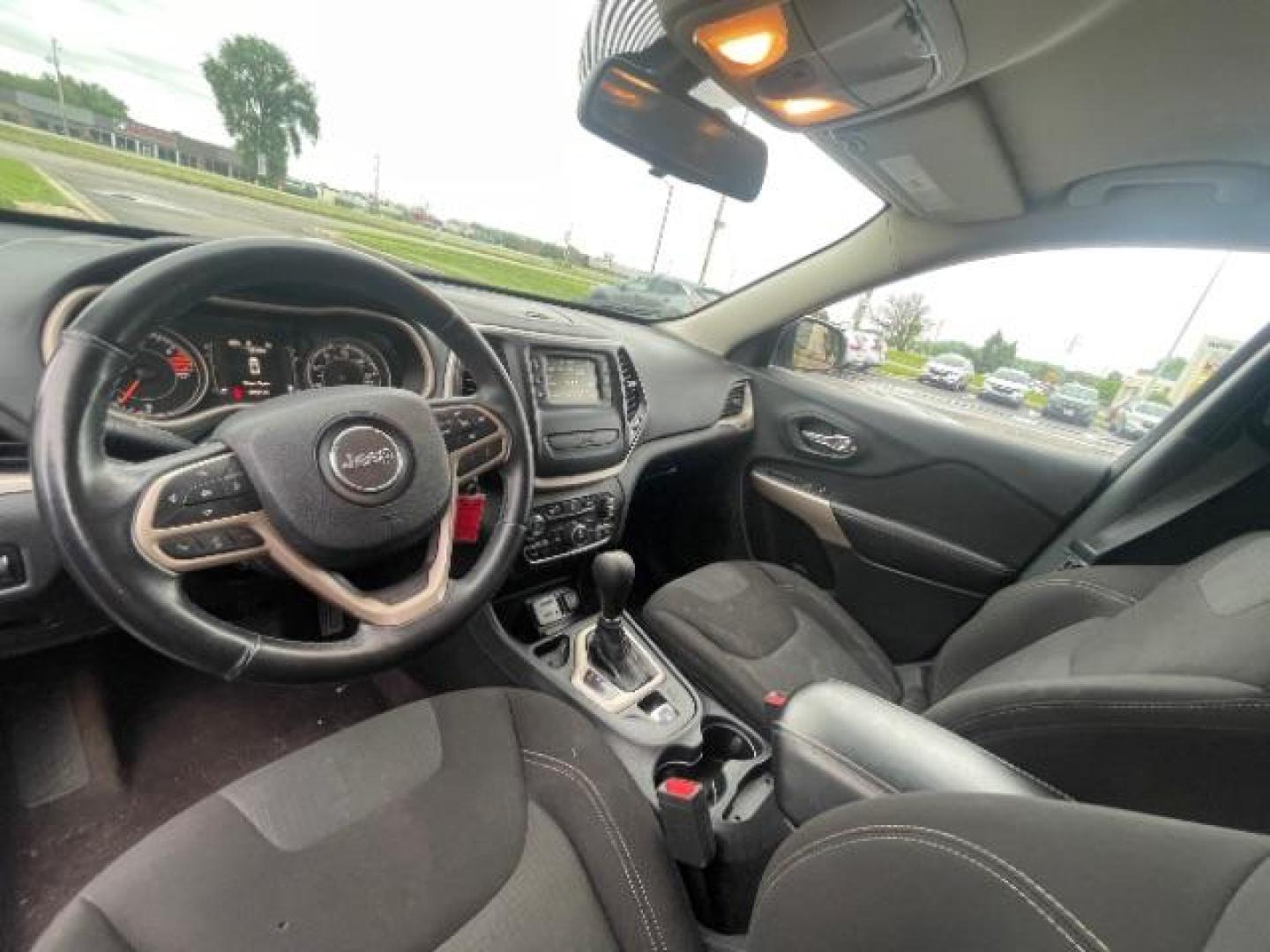 2017 Granite Metallic Cle Jeep Cherokee Latitude FWD (1C4PJLCB5HW) with an 2.4L L4 DOHC 16V engine, 9-Speed Automatic transmission, located at 745 S Robert St, St. Paul, MN, 55107, (651) 222-2991, 44.923389, -93.081215 - Photo#13