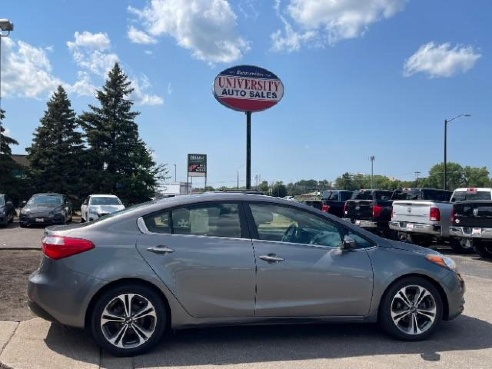 2016 Graphite Steel Kia Forte EX (KNAFX4A84G5) with an 2.0L L4 DOHC 16V engine, 6-Speed Automatic transmission, located at 3301 W Hwy 13, Burnsville, MN, 55337, (952) 460-3200, 44.775333, -93.320808 - Photo #6