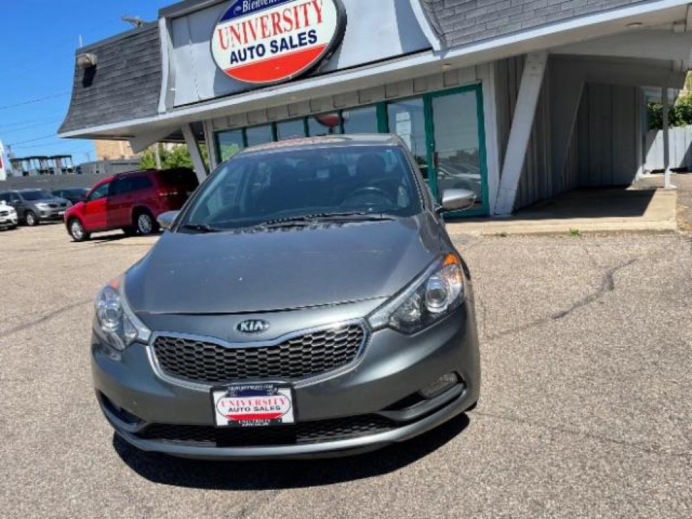 2016 Graphite Steel Kia Forte EX (KNAFX4A84G5) with an 2.0L L4 DOHC 16V engine, 6-Speed Automatic transmission, located at 616 E. 78th St, Richfield, MN, 55423, (612) 866-0331, 44.862831, -93.267143 - Photo #0