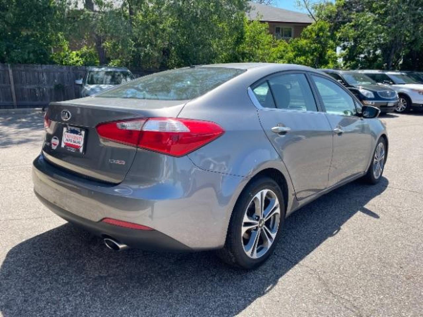 2016 Graphite Steel Kia Forte EX (KNAFX4A84G5) with an 2.0L L4 DOHC 16V engine, 6-Speed Automatic transmission, located at 3301 W Hwy 13, Burnsville, MN, 55337, (952) 460-3200, 44.775333, -93.320808 - Photo #5
