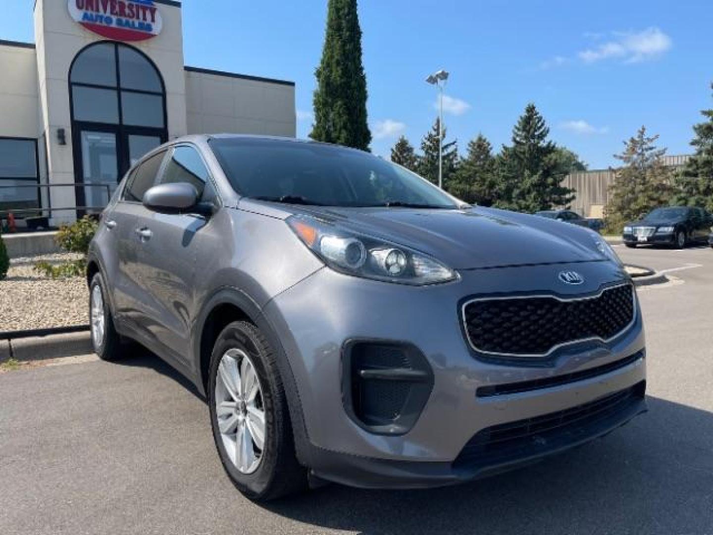 2018 Mineral Silver Kia Sportage LX FWD (KNDPM3AC1J7) with an 2.4L V6 DOHC 24V engine, 6-Speed Automatic transmission, located at 3301 W Hwy 13, Burnsville, MN, 55337, (952) 460-3200, 44.775333, -93.320808 - Photo#7