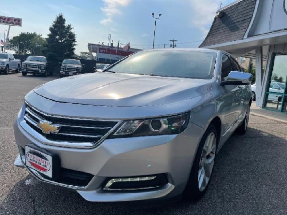 2018 Silver Ice Metallic Chevrolet Impala Premier (2G1125S33J9) with an 3.6L V6 DOHC 24V engine, 6-Speed Automatic transmission, located at 745 S Robert St, St. Paul, MN, 55107, (651) 222-2991, 44.923389, -93.081215 - Photo #1