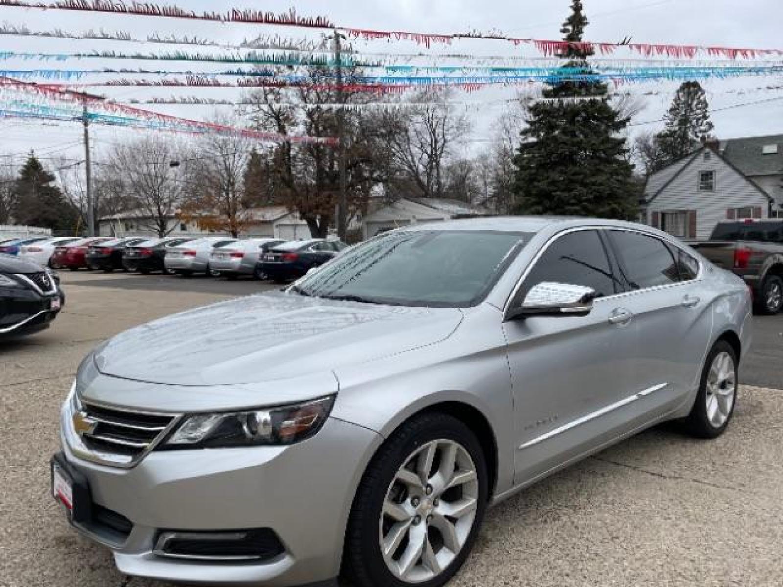 2018 Silver Ice Metallic Chevrolet Impala Premier (2G1125S33J9) with an 3.6L V6 DOHC 24V engine, 6-Speed Automatic transmission, located at 745 S Robert St, St. Paul, MN, 55107, (651) 222-2991, 44.923389, -93.081215 - Photo #5