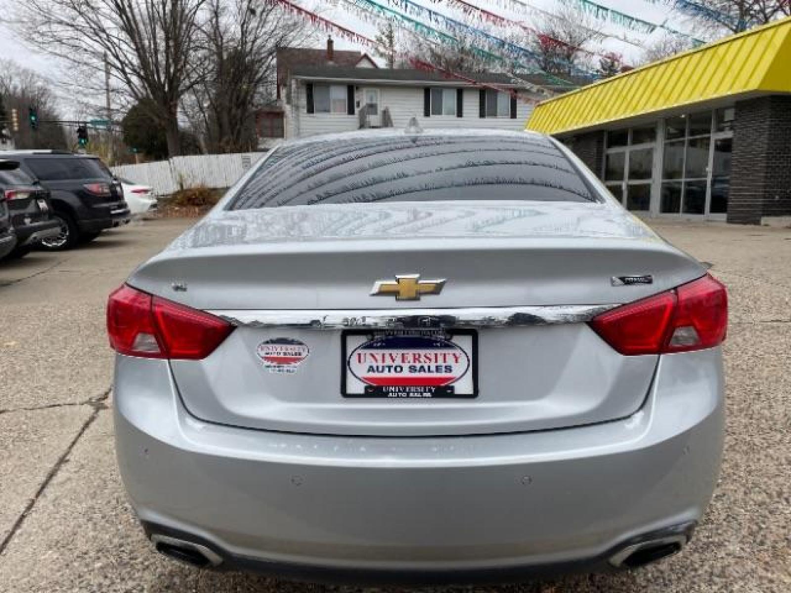 2018 Silver Ice Metallic Chevrolet Impala Premier (2G1125S33J9) with an 3.6L V6 DOHC 24V engine, 6-Speed Automatic transmission, located at 745 S Robert St, St. Paul, MN, 55107, (651) 222-2991, 44.923389, -93.081215 - Photo #7