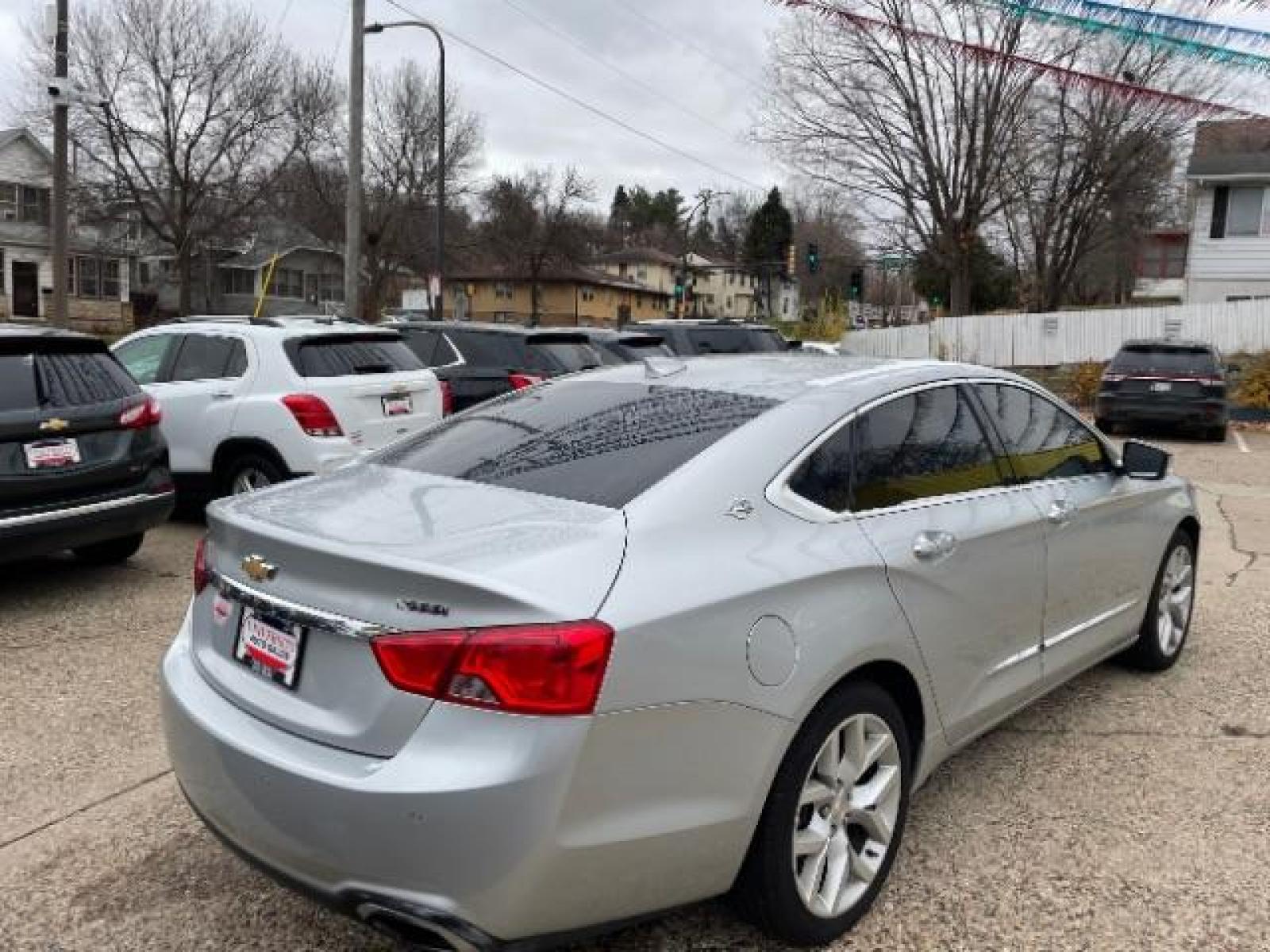 2018 Silver Ice Metallic Chevrolet Impala Premier (2G1125S33J9) with an 3.6L V6 DOHC 24V engine, 6-Speed Automatic transmission, located at 745 S Robert St, St. Paul, MN, 55107, (651) 222-2991, 44.923389, -93.081215 - Photo #8