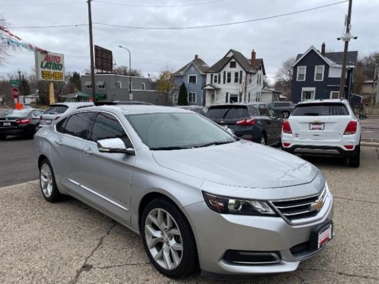 2018 Silver Ice Metallic Chevrolet Impala Premier (2G1125S33J9) with an 3.6L V6 DOHC 24V engine, 6-Speed Automatic transmission, located at 745 S Robert St, St. Paul, MN, 55107, (651) 222-2991, 44.923389, -93.081215 - Photo #10