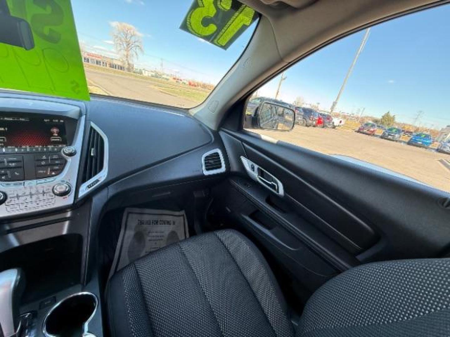 2013 Onyx Black GMC Terrain SLE2 AWD (2GKFLTEK8D6) with an 2.4L L4 DOHC 16V FFV engine, 6-Speed Automatic transmission, located at 745 S Robert St, St. Paul, MN, 55107, (651) 222-2991, 44.923389, -93.081215 - Photo#9