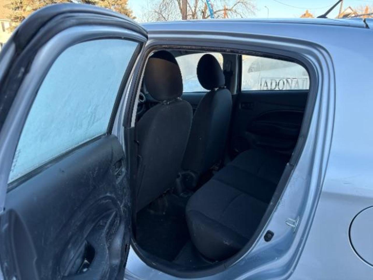 2018 Starlight Silver Mitsubishi Mirage ES CVT (ML32A3HJ9JH) with an 1.2L L3 DOHC engine, Continuously Variabl transmission, located at 745 S Robert St, St. Paul, MN, 55107, (651) 222-2991, 44.923389, -93.081215 - Photo#5