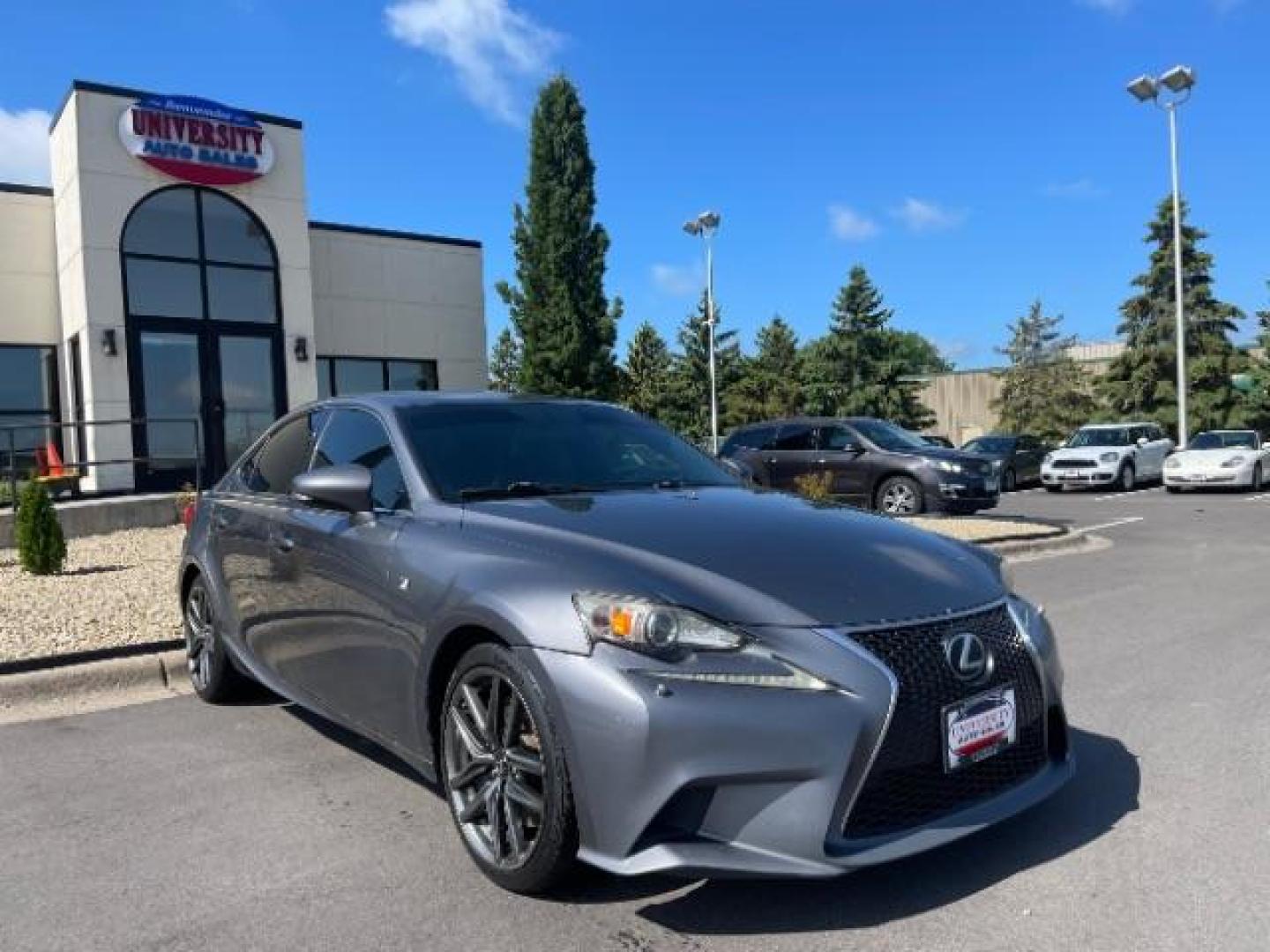 2014 GRAY Lexus IS 350 AWD (JTHCE1D27E5) with an 3.5L V6 24V DOHC engine, 8-Speed Automatic transmission, located at 3301 W Hwy 13, Burnsville, MN, 55337, (952) 460-3200, 44.775333, -93.320808 - Photo#1