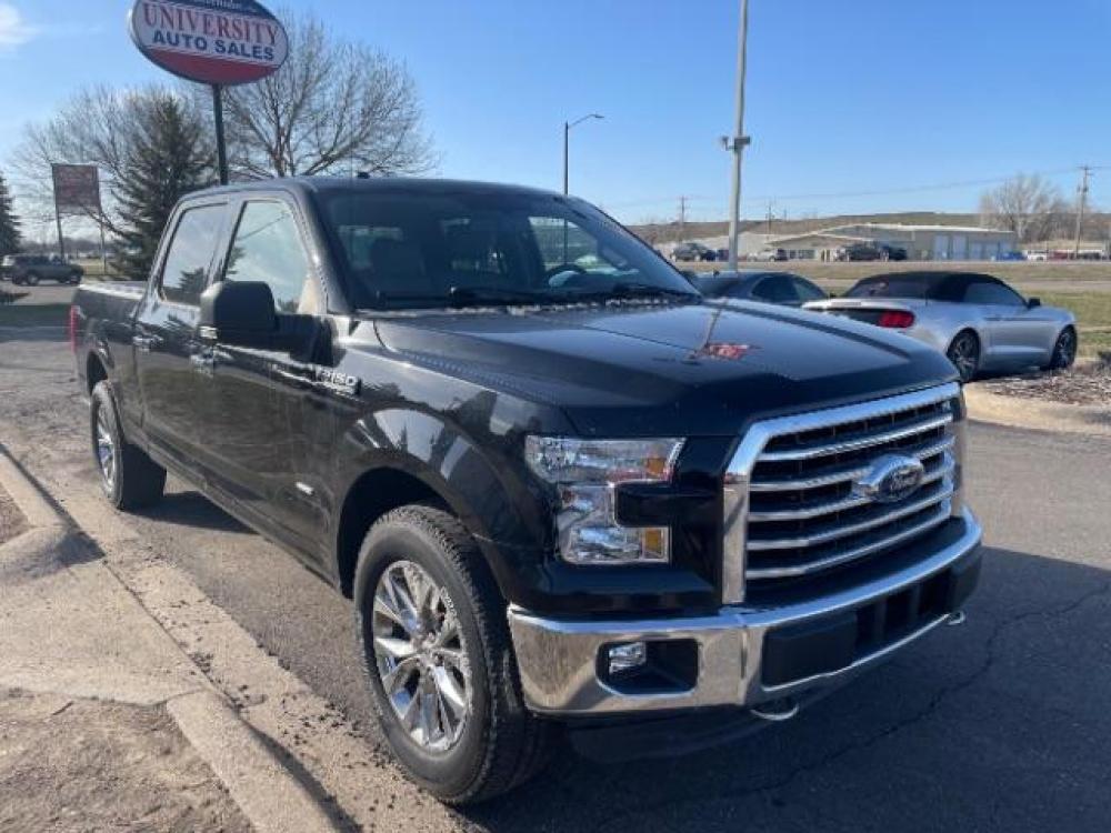 2016 Shadow Black Ford F-150 XLT SuperCrew 5.5-ft. Bed 4WD (1FTFW1EG6GK) with an 3.5 V6 engine, 6-Speed Automatic transmission, located at 3301 W Hwy 13, Burnsville, MN, 55337, (952) 460-3200, 44.775333, -93.320808 - Photo #0