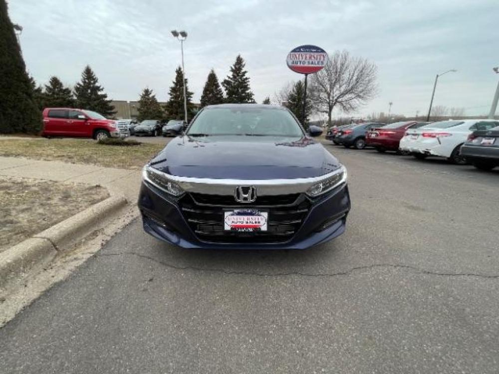 2018 Obsidian Blue Pearl Honda Accord EX CVT (1HGCV1F46JA) with an 1.5L L4 DOHC 16V TURBO engine, Continuously Variable Transmission transmission, located at 616 E. 78th St, Richfield, MN, 55423, (612) 866-0331, 44.862831, -93.267143 - Photo #0