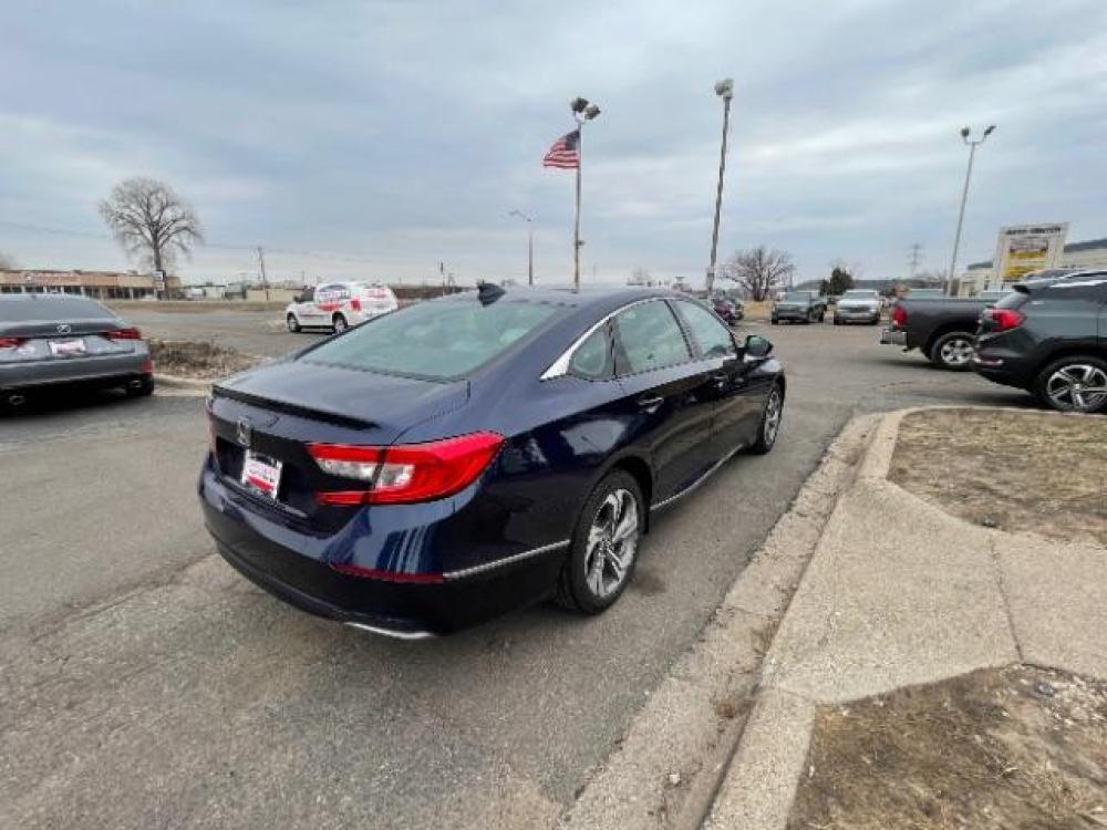 2018 Obsidian Blue Pearl Honda Accord EX CVT (1HGCV1F46JA) with an 1.5L L4 DOHC 16V TURBO engine, Continuously Variable Transmission transmission, located at 616 E. 78th St, Richfield, MN, 55423, (612) 866-0331, 44.862831, -93.267143 - Photo #4