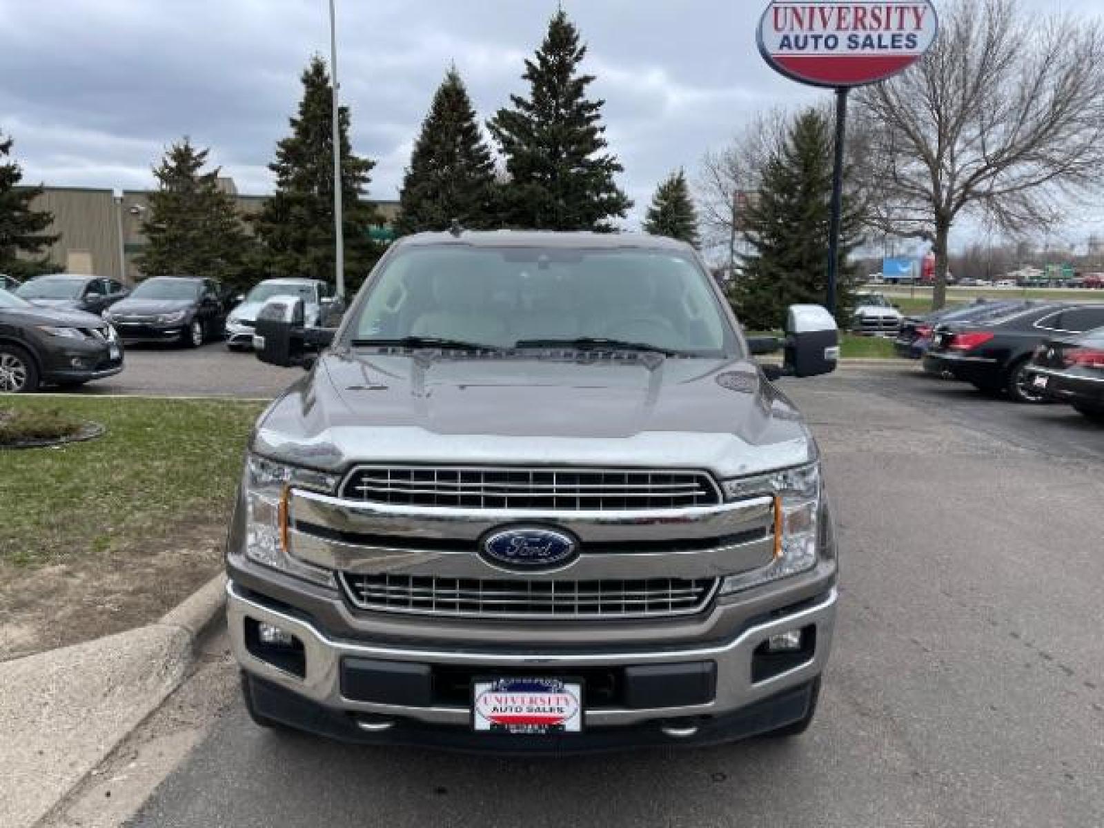 2019 Abyss Gray Metallic Ford F-150 Lariat SuperCrew 5.5-ft. Bed 4WD (1FTEW1E47KK) with an 3.5L V6 TURBO engine, located at 745 S Robert St, St. Paul, MN, 55107, (651) 222-2991, 44.923389, -93.081215 - Photo #1