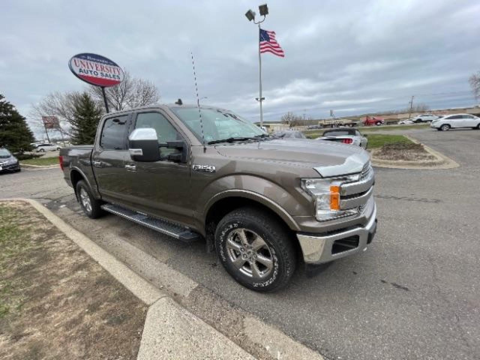 2019 Abyss Gray Metallic Ford F-150 Lariat SuperCrew 5.5-ft. Bed 4WD (1FTEW1E47KK) with an 3.5L V6 TURBO engine, located at 745 S Robert St, St. Paul, MN, 55107, (651) 222-2991, 44.923389, -93.081215 - Photo #20