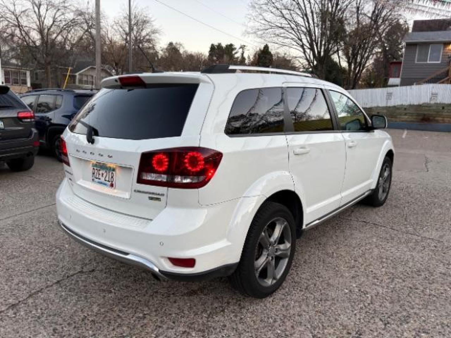 2017 White Dodge Journey Crossroad Plus FWD (3C4PDCGG5HT) with an 3.6L V6 DOHC 24V engine, 4-Speed Automatic transmission, located at 745 S Robert St, St. Paul, MN, 55107, (651) 222-2991, 44.923389, -93.081215 - Photo#3
