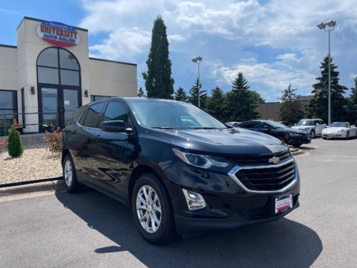 2019 Mosaic Black Metalli Chevrolet Equinox LT 1.5 2WD (2GNAXKEV2K6) with an 1.5L L4 DIR DOHC 16V engine, 6-Speed Automatic transmission, located at 745 S Robert St, St. Paul, MN, 55107, (651) 222-2991, 44.923389, -93.081215 - Photo#0