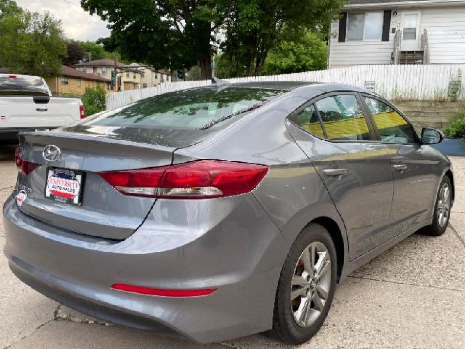 2018 Machine Gray Hyundai Elantra Limited (5NPD84LF6JH) with an 1.8L L4 DOHC 16V engine, 6-Speed Automatic transmission, located at 745 S Robert St, St. Paul, MN, 55107, (651) 222-2991, 44.923389, -93.081215 - Photo #5