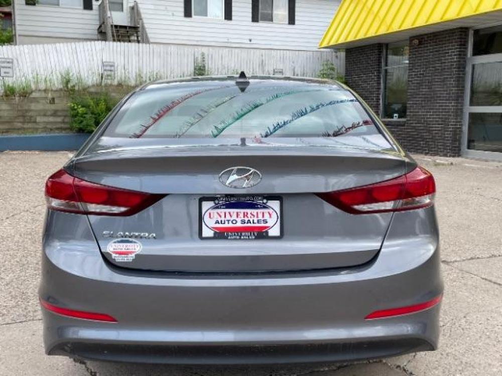 2018 Machine Gray Hyundai Elantra Limited (5NPD84LF6JH) with an 1.8L L4 DOHC 16V engine, 6-Speed Automatic transmission, located at 745 S Robert St, St. Paul, MN, 55107, (651) 222-2991, 44.923389, -93.081215 - Photo #7