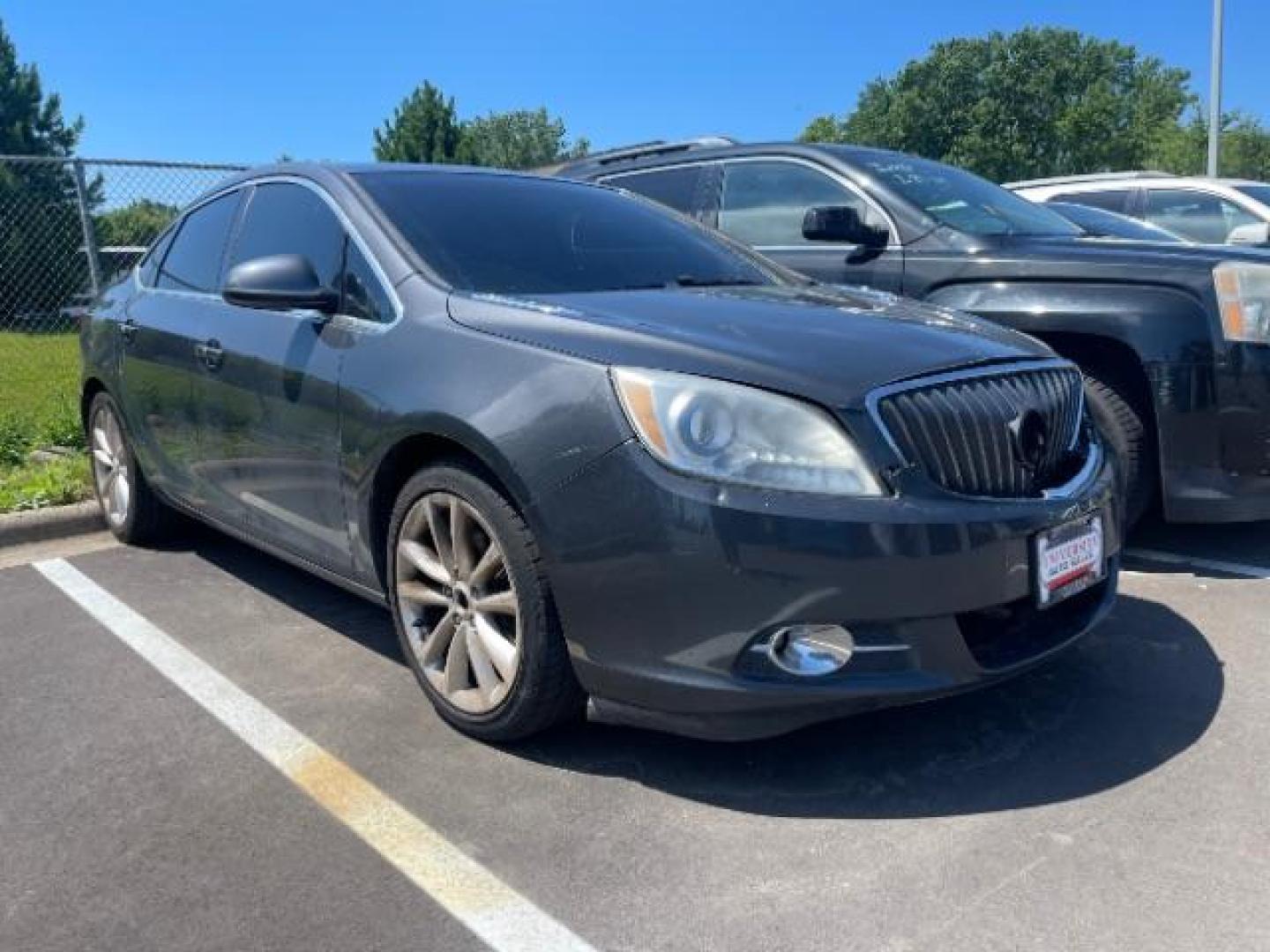 2012 Quicksilver Metallic Buick Verano Leather (1G4PS5SK3C4) with an 2.4L L4 DOHC 16V FFV engine, 6-Speed Automatic transmission, located at 3301 W Hwy 13, Burnsville, MN, 55337, (952) 460-3200, 44.775333, -93.320808 - Photo#0