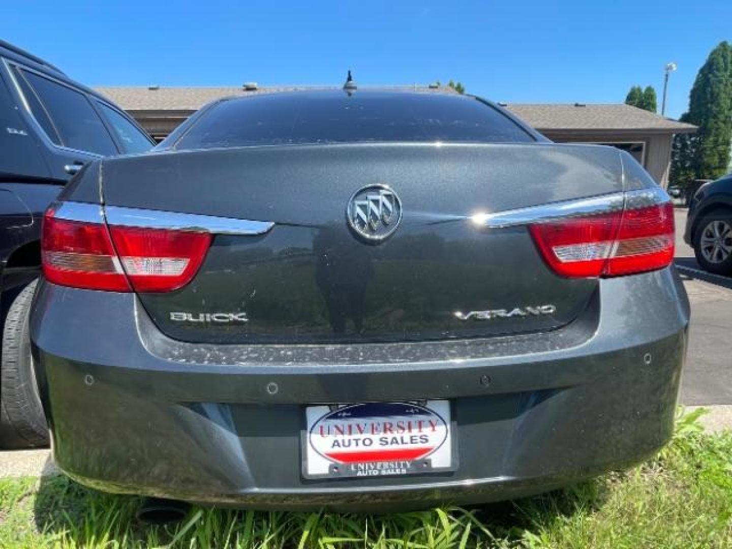 2012 Quicksilver Metallic Buick Verano Leather (1G4PS5SK3C4) with an 2.4L L4 DOHC 16V FFV engine, 6-Speed Automatic transmission, located at 3301 W Hwy 13, Burnsville, MN, 55337, (952) 460-3200, 44.775333, -93.320808 - Photo#1