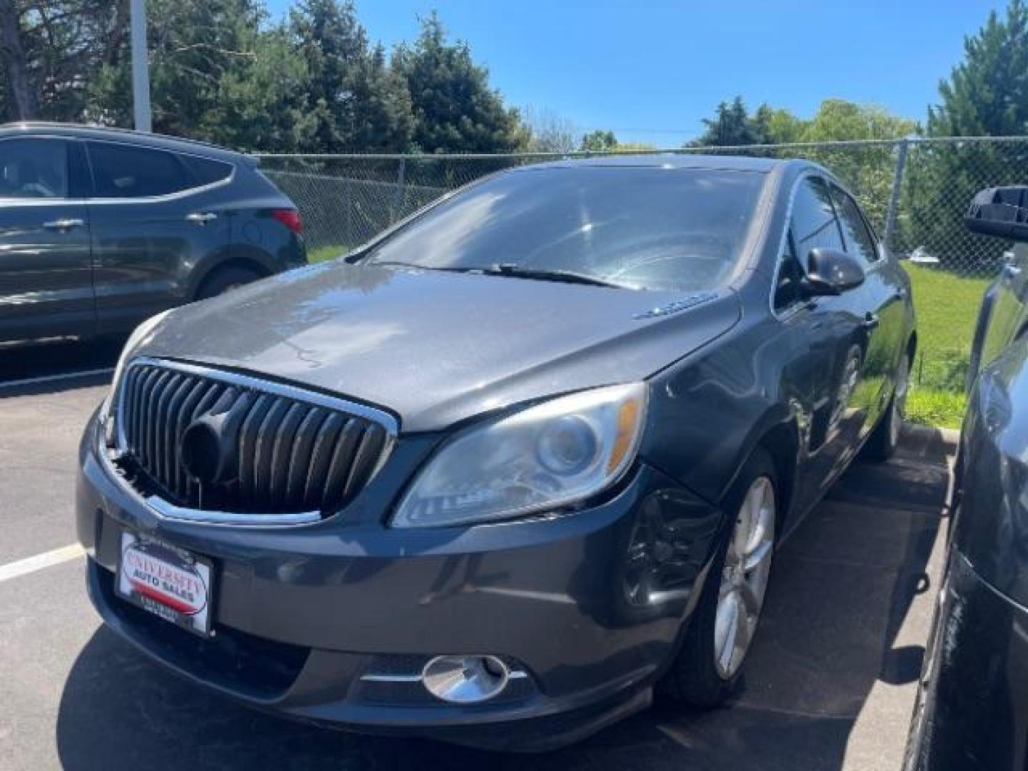 2012 Quicksilver Metallic Buick Verano Leather (1G4PS5SK3C4) with an 2.4L L4 DOHC 16V FFV engine, 6-Speed Automatic transmission, located at 3301 W Hwy 13, Burnsville, MN, 55337, (952) 460-3200, 44.775333, -93.320808 - Photo#2