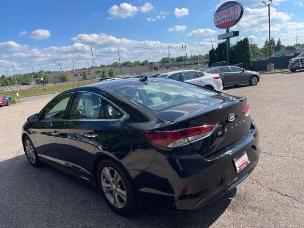2018 Phantom Black Hyundai Sonata Sport (5NPE34AF6JH) with an 2.4L L4 DOHC 16V engine, 6-Speed Automatic transmission, located at 745 S Robert St, St. Paul, MN, 55107, (651) 222-2991, 44.923389, -93.081215 - Photo #3