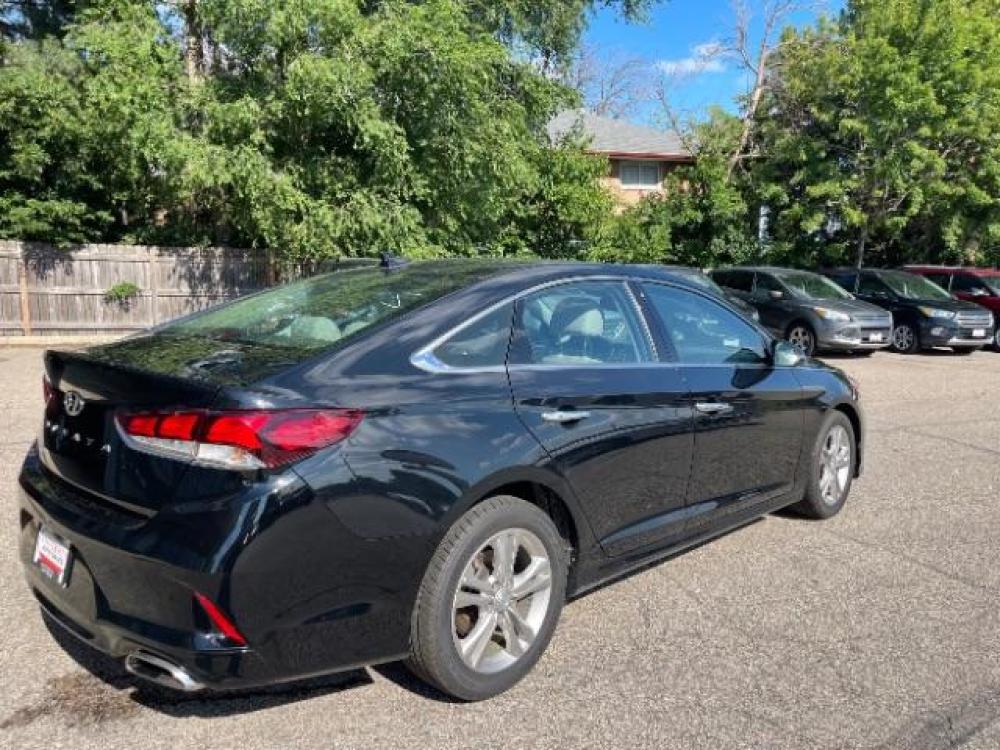 2018 Phantom Black Hyundai Sonata Sport (5NPE34AF6JH) with an 2.4L L4 DOHC 16V engine, 6-Speed Automatic transmission, located at 745 S Robert St, St. Paul, MN, 55107, (651) 222-2991, 44.923389, -93.081215 - Photo #6