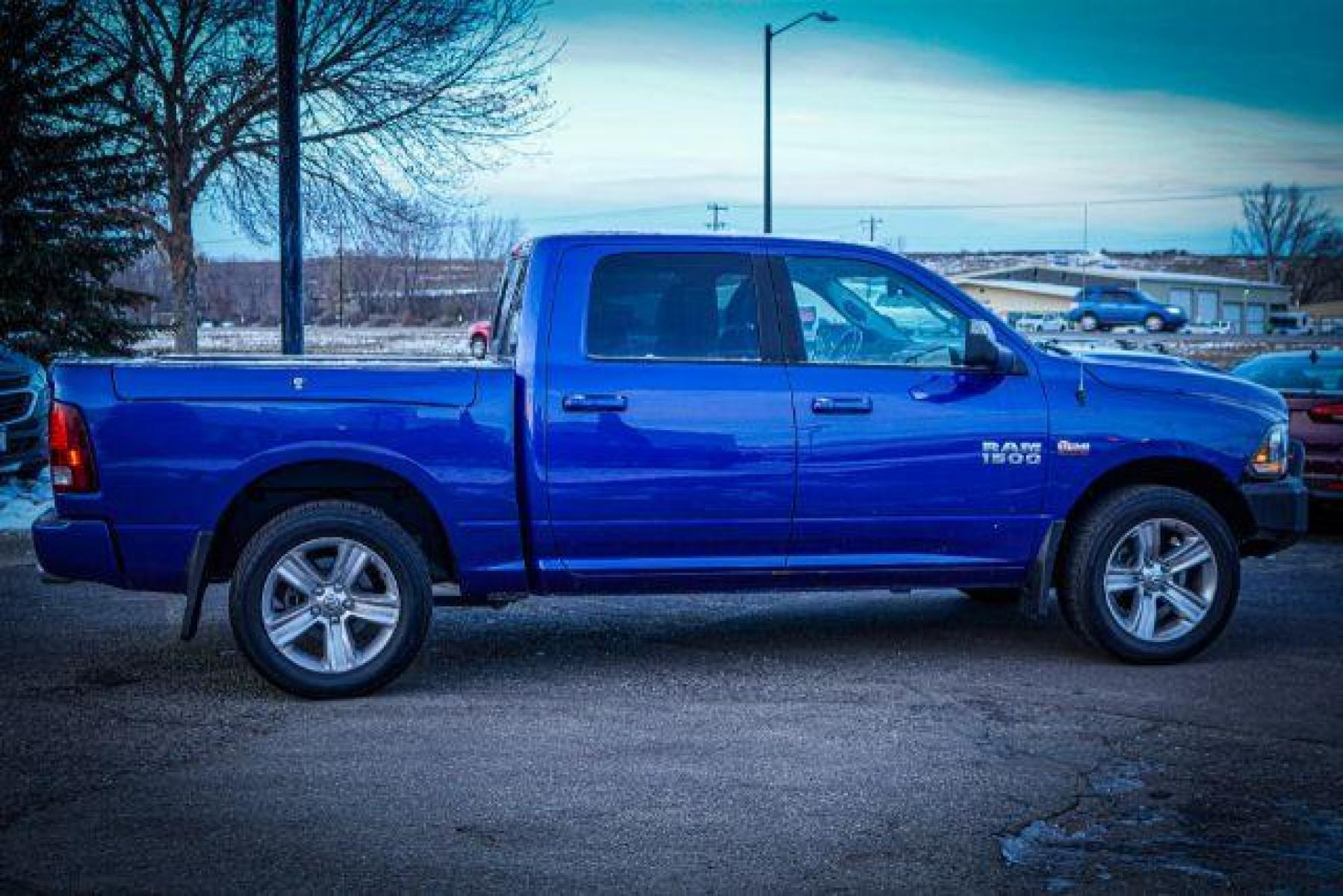 2015 BLUE RAM 1500 Sport Crew Cab SWB 4WD (1C6RR7MT2FS) with an 5.7L V8 OHV 16V engine, 8-Speed Automatic transmission, located at 834 West 7th Street, St. Paul, MN, 55102, (651) 797-6393, 44.930954, -93.121559 - Photo #7