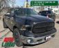 2017 BLACK RAM 1500 SLT Crew Cab LWB 4WD (1C6RR7TT6HS) with an 5.7L V8 OHV 16V engine, 8-Speed Automatic transmission, located at 745 S Robert St, St. Paul, MN, 55107, (651) 222-2991, 44.923389, -93.081215 - Photo#0