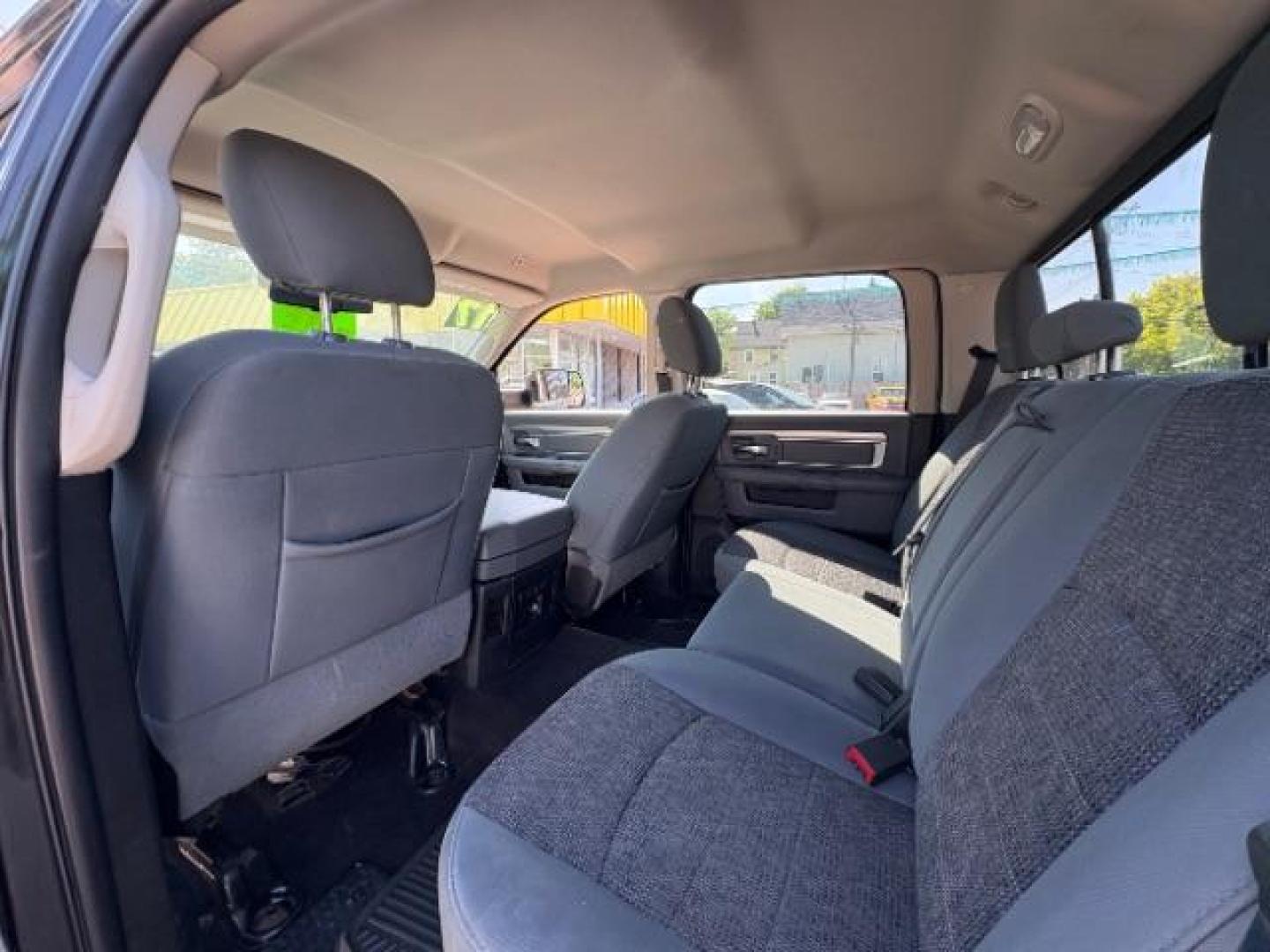 2017 BLACK RAM 1500 SLT Crew Cab LWB 4WD (1C6RR7TT6HS) with an 5.7L V8 OHV 16V engine, 8-Speed Automatic transmission, located at 745 S Robert St, St. Paul, MN, 55107, (651) 222-2991, 44.923389, -93.081215 - Photo#16