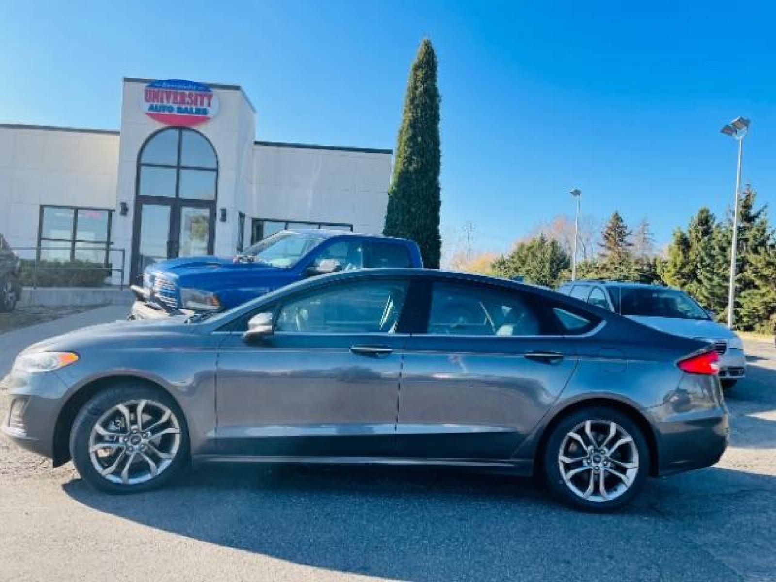 2020 GREY Ford Fusion SEL (3FA6P0CD6LR) with an 1.5L L4 DOHC 16V engine, 6-Speed Automatic transmission, located at 3301 W Hwy 13, Burnsville, MN, 55337, (952) 460-3200, 44.775333, -93.320808 - Photo #0