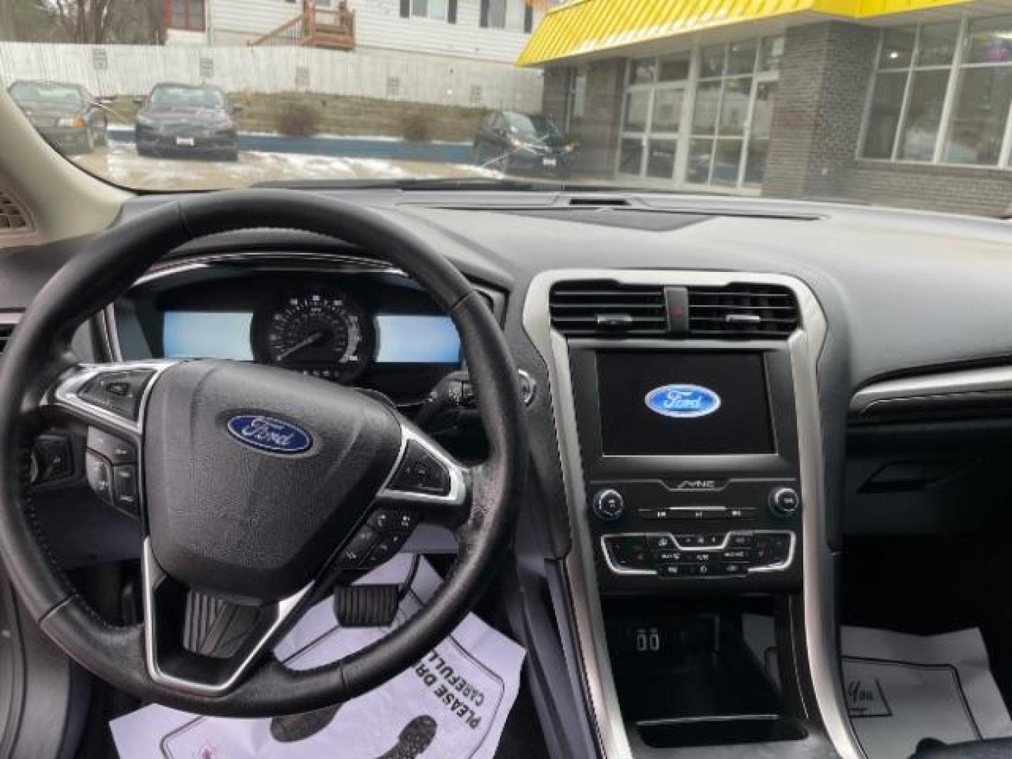 2020 GREY Ford Fusion SEL (3FA6P0CD6LR) with an 1.5L L4 DOHC 16V engine, 6-Speed Automatic transmission, located at 745 S Robert St, St. Paul, MN, 55107, (651) 222-2991, 44.923389, -93.081215 - Photo#5