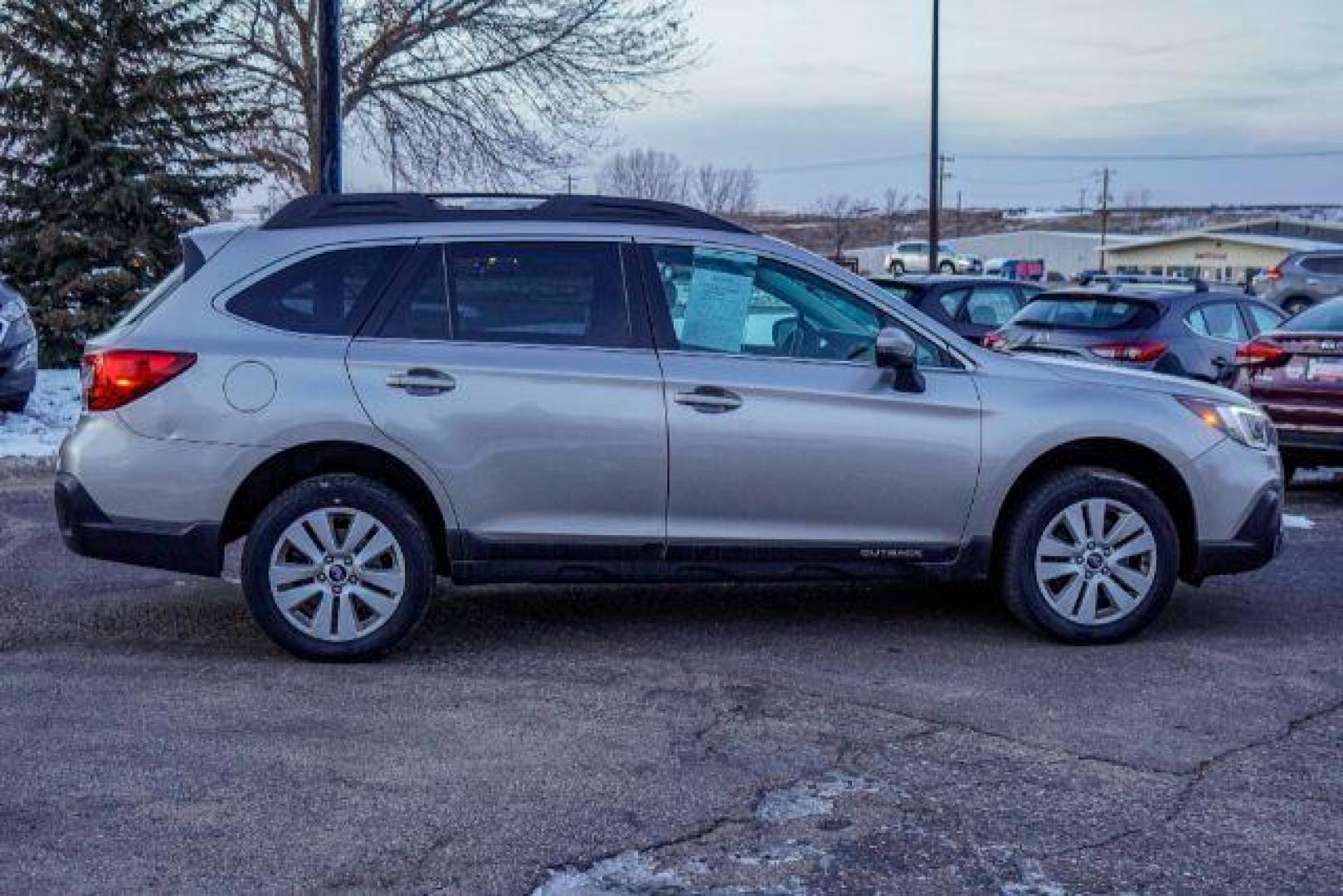 2018 Tungsten Metallic Subaru Outback 2.5i Premium (4S4BSAFC6J3) with an 2.5L H4 DOHC 16V engine, Continuously Variable Transmission transmission, located at 3301 W Hwy 13, Burnsville, MN, 55337, (952) 460-3200, 44.775333, -93.320808 - Photo#7