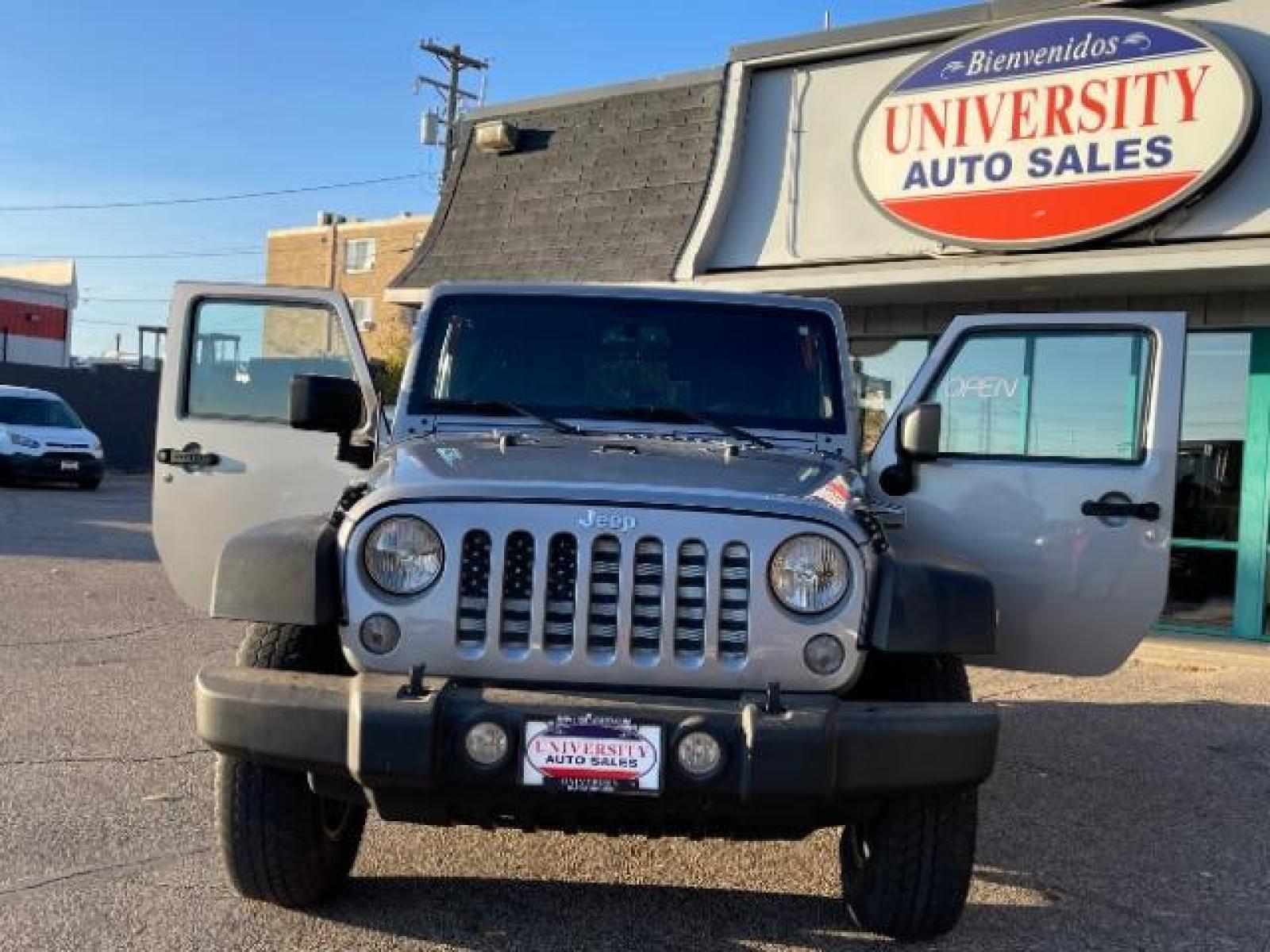 2017 Billet Silver Metallic Clear Coat Jeep Wrangler Unlimited Sport 4WD (1C4HJWDG8HL) with an 3.6L V6 DOHC 24V FFV engine, located at 616 E. 78th St, Richfield, MN, 55423, (612) 866-0331, 44.862831, -93.267143 - Photo #21