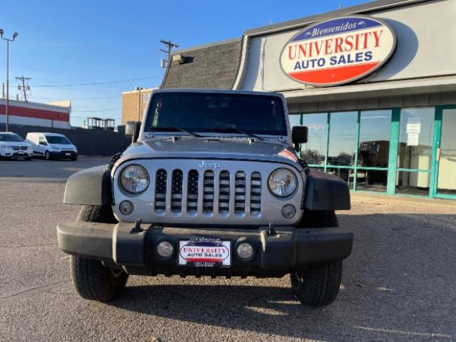 2017 Billet Silver Metallic Clear Coat Jeep Wrangler Unlimited Sport 4WD (1C4HJWDG8HL) with an 3.6L V6 DOHC 24V FFV engine, located at 616 E. 78th St, Richfield, MN, 55423, (612) 866-0331, 44.862831, -93.267143 - Photo #6
