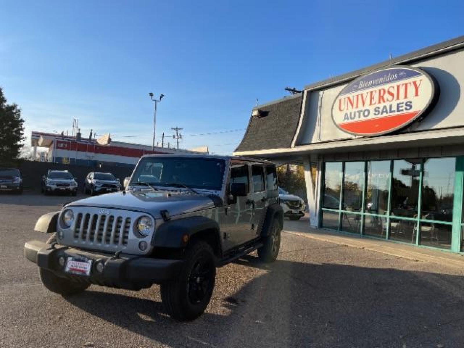 2017 Billet Silver Metallic Clear Coat Jeep Wrangler Unlimited Sport 4WD (1C4HJWDG8HL) with an 3.6L V6 DOHC 24V FFV engine, located at 616 E. 78th St, Richfield, MN, 55423, (612) 866-0331, 44.862831, -93.267143 - Photo #8