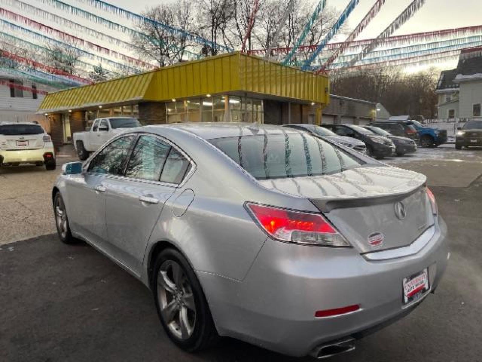 2013 Silver Moon Metallic Acura TL 6-Speed AT SH-AWD with Tech Package (19UUA9F5XDA) with an 3.5L V6 SOHC 24V engine, 6-Speed Automatic transmission, located at 745 S Robert St, St. Paul, MN, 55107, (651) 222-2991, 44.923389, -93.081215 - Photo #4