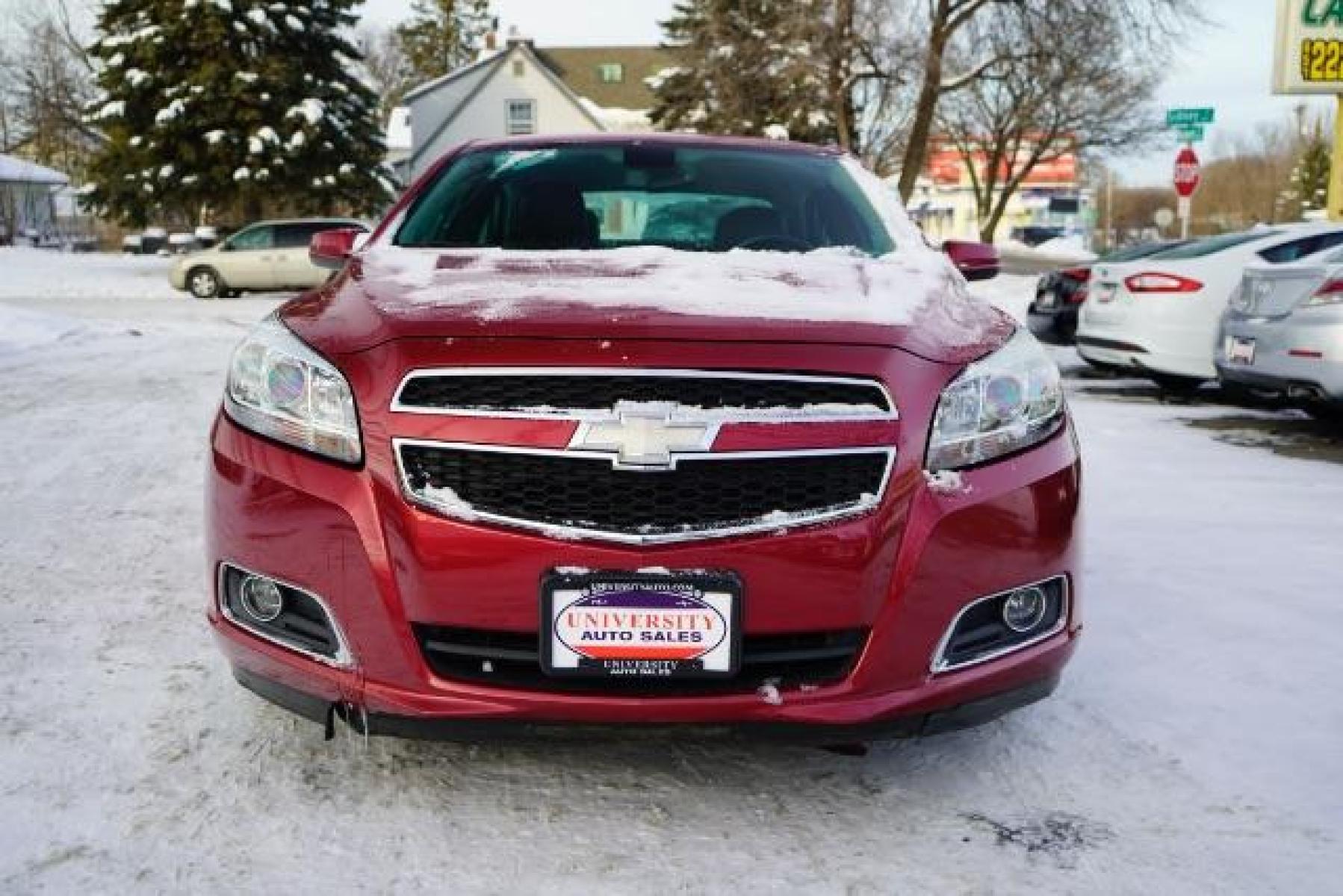 2013 Crystal Red Tintcoat Chevrolet Malibu ECO 2SA (1G11F5RR5DF) with an 2.4L L4 DOHC 16V engine, 6-Speed Automatic transmission, located at 616 E. 78th St, Richfield, MN, 55423, (612) 866-0331, 44.862831, -93.267143 - Photo #0