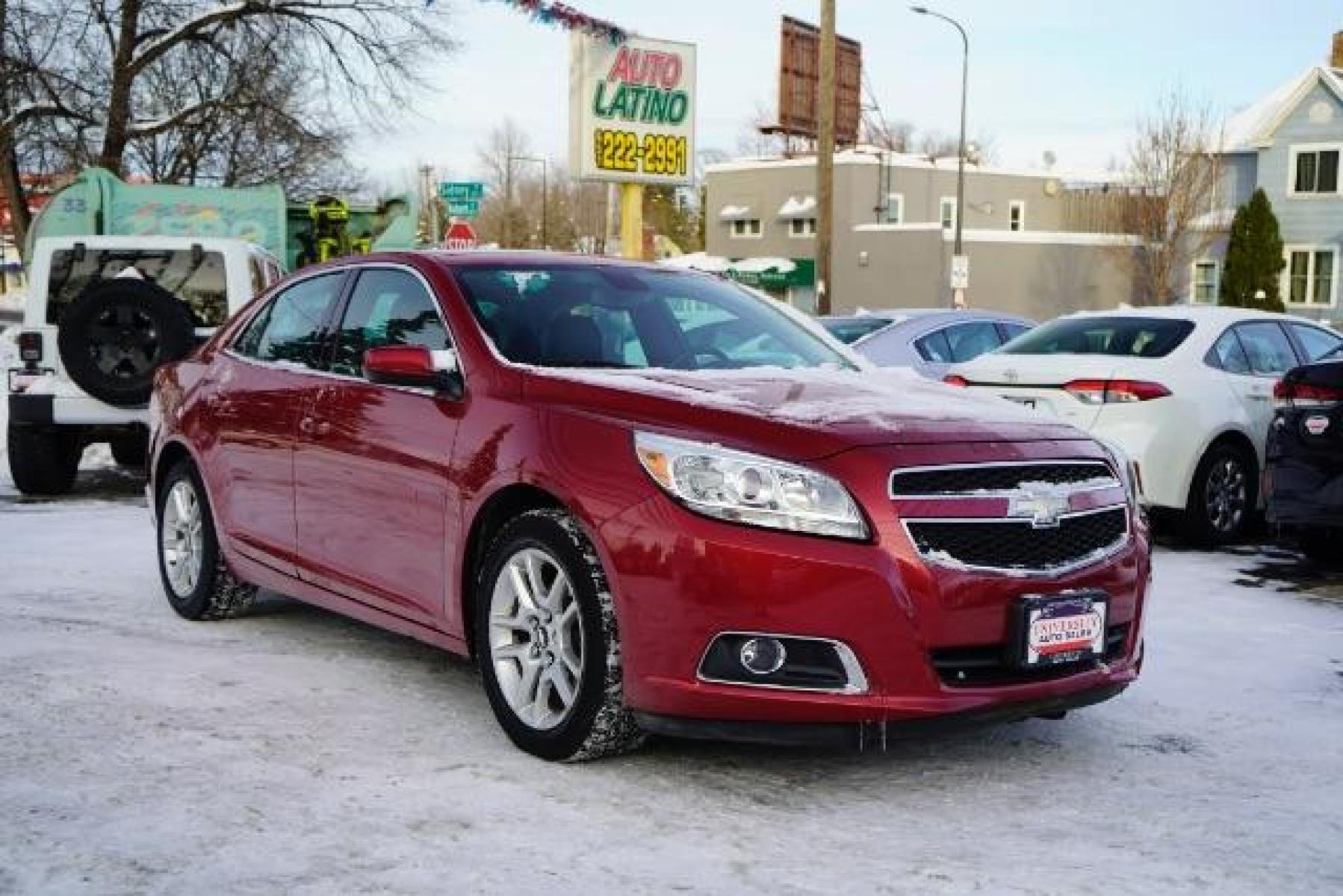 2013 Crystal Red Tintcoat Chevrolet Malibu ECO 2SA (1G11F5RR5DF) with an 2.4L L4 DOHC 16V engine, 6-Speed Automatic transmission, located at 616 E. 78th St, Richfield, MN, 55423, (612) 866-0331, 44.862831, -93.267143 - Photo #4