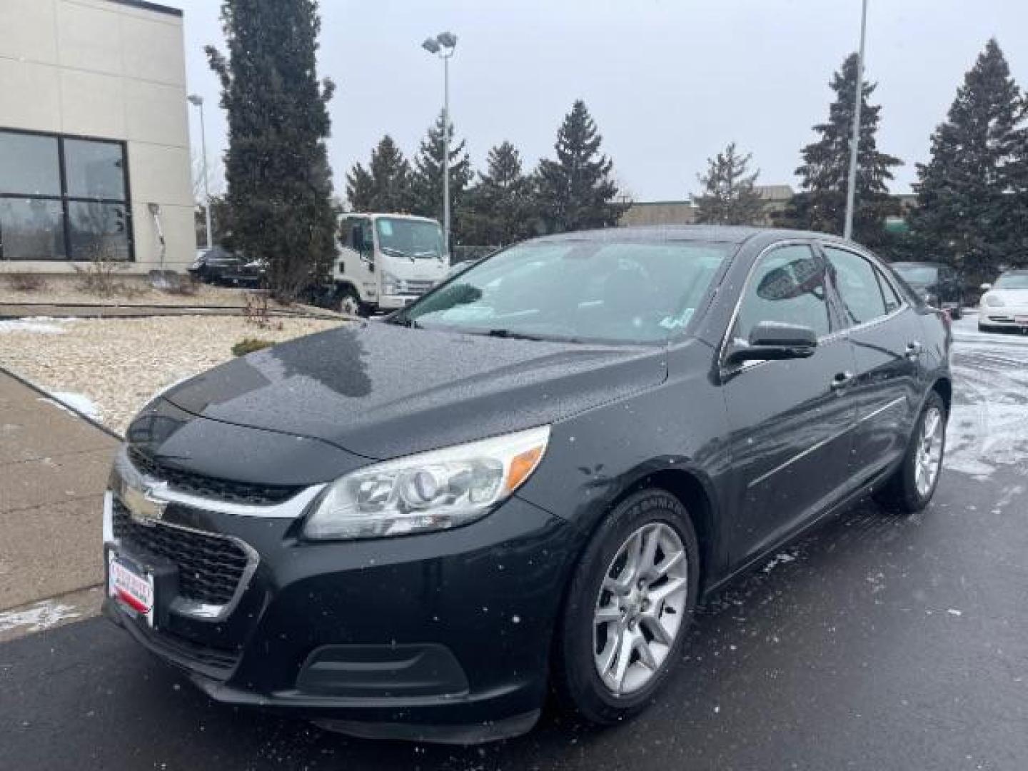 2015 Black Granite Metall Chevrolet Malibu 1LT (1G11C5SLXFF) with an 2.5L L4 DOHC 16V engine, 6-Speed Automatic transmission, located at 3301 W Hwy 13, Burnsville, MN, 55337, (952) 460-3200, 44.775333, -93.320808 - Photo#1