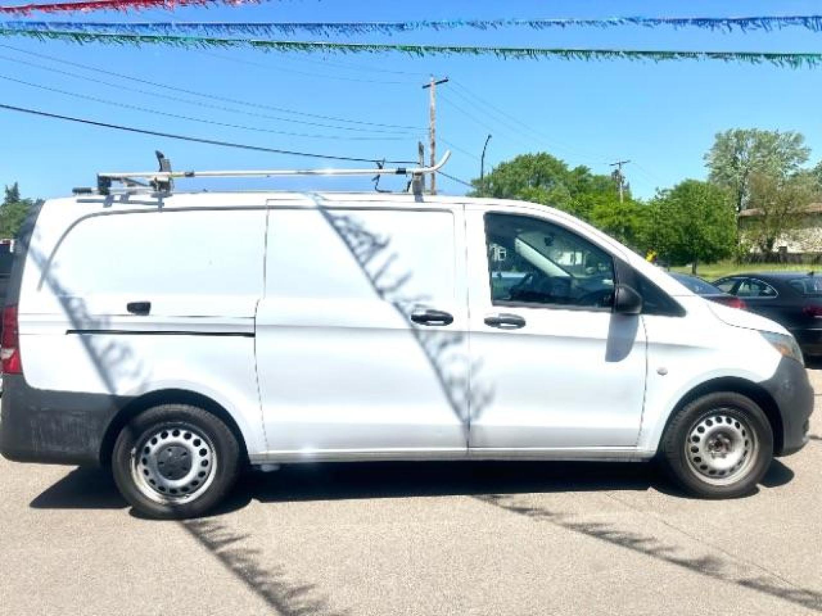 2016 Arctic White Mercedes-Benz Metris Cargo Van (WD3PG2EA2G3) with an 2.0L L4 DOHC 16V engine, 7-Speed Automatic transmission, located at 834 West 7th Street, St. Paul, MN, 55102, (651) 797-6393, 44.930954, -93.121559 - Photo #4