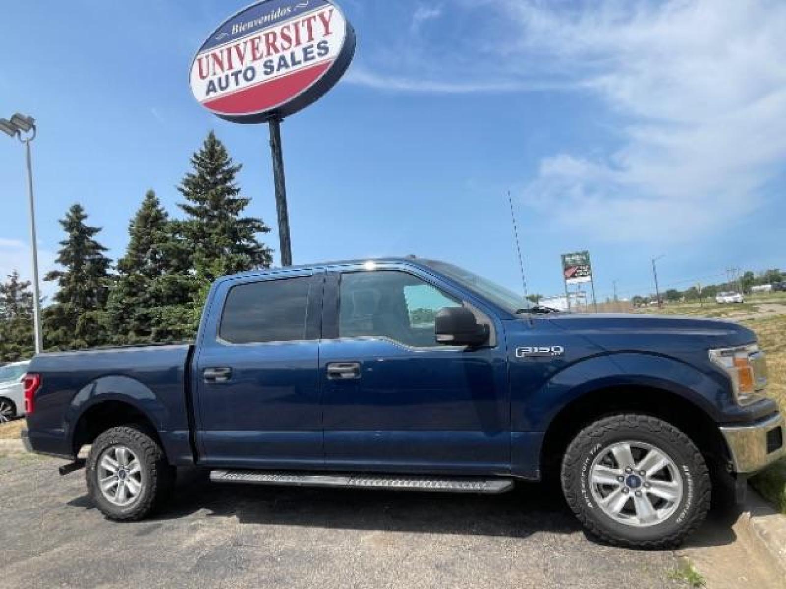2018 Lightning Blue Metallic /Black, premium cloth Ford F-150 XLT SuperCrew 5.5-ft. Bed 4WD (1FTEW1EG2JK) with an 3.5L V6 TURBO engine, 6-Speed Automatic transmission, located at 3301 W Hwy 13, Burnsville, MN, 55337, (952) 460-3200, 44.775333, -93.320808 - Photo #6